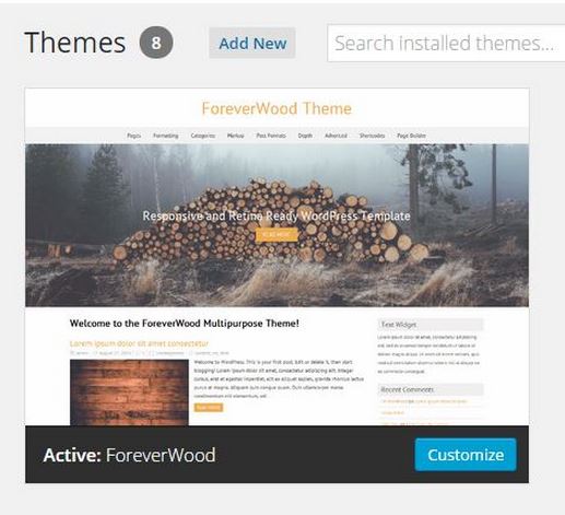 A WordPress Theme